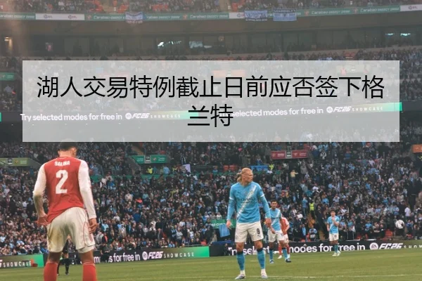 湖人交易特例截止日前应否签下格兰特